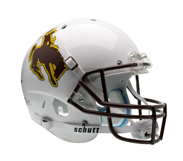 Wyoming Cowboys Schutt XP Full Size Replica Helmet