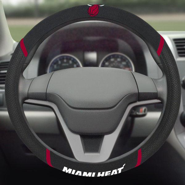 NBA - Miami Heat Steering Wheel Cover 15"x15"