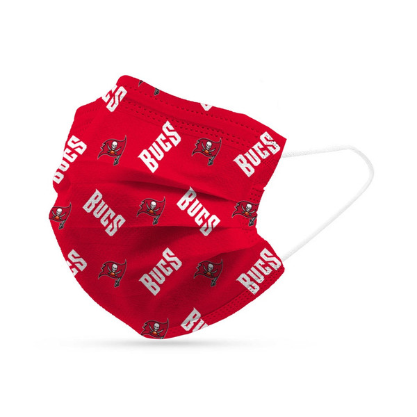 Tampa Bay Buccaneers Face Mask Disposable 6 Pack