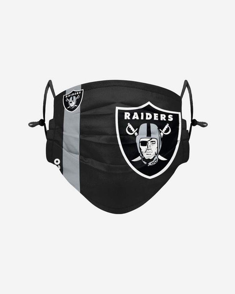 Las Vegas Raiders On-Field Sideline Logo Face Cover