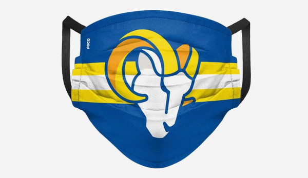 Los Angeles Rams Pleated Face Cover