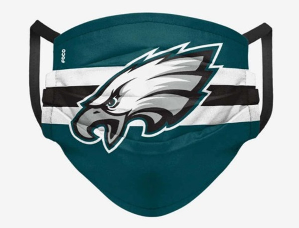 Philadelphia Eagles Pleated Face Cover