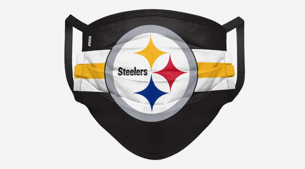 Pittsburgh Steelers Pleated Face Cover
