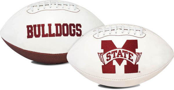 Mississippi State Bulldogs Football Full Size Embroidered Signature Series