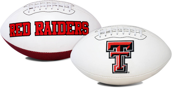 Texas Tech Football Full Size Embroidered Signature Series