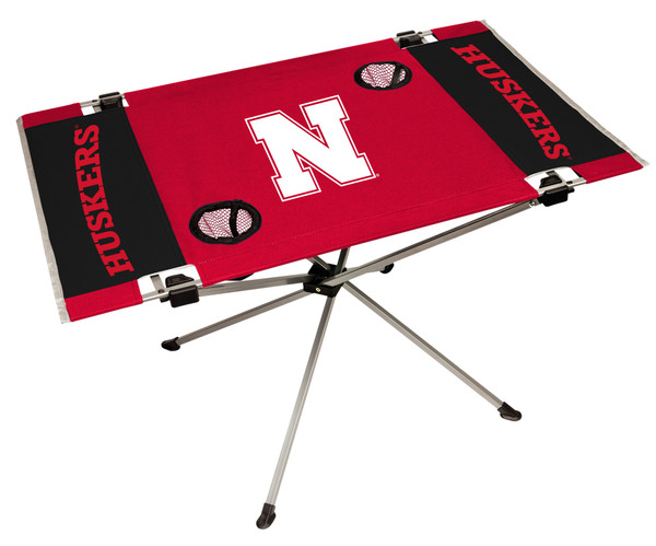 Nebraska Cornhuskers Table Endzone Style