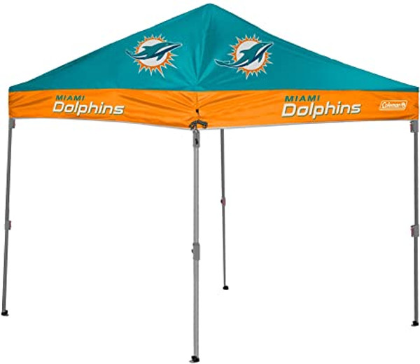 Miami Dolphins Tent 10x10 Straight Leg  Canopy -