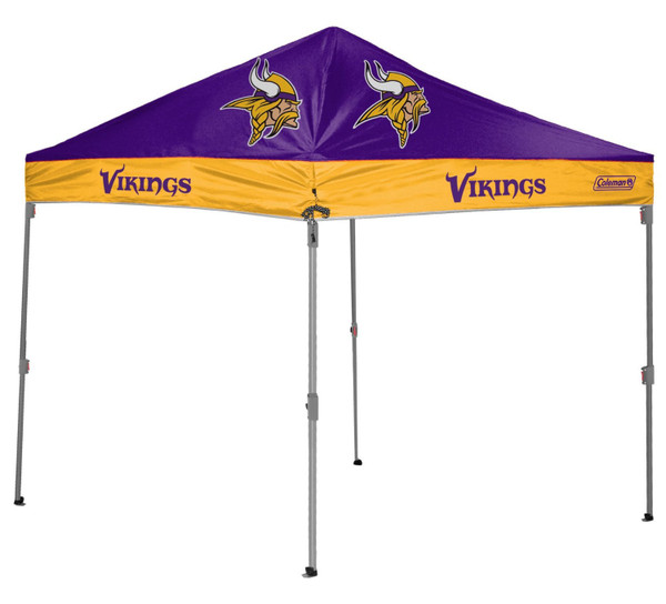 Minnesota Vikings Tent - 10'x10' Straight Leg Canopy