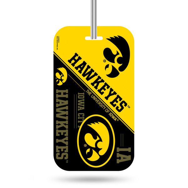 Iowa Hawkeyes Luggage Tag