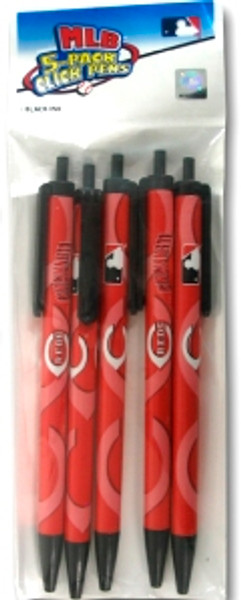 Cincinnati Reds Click Pens 5 Pack