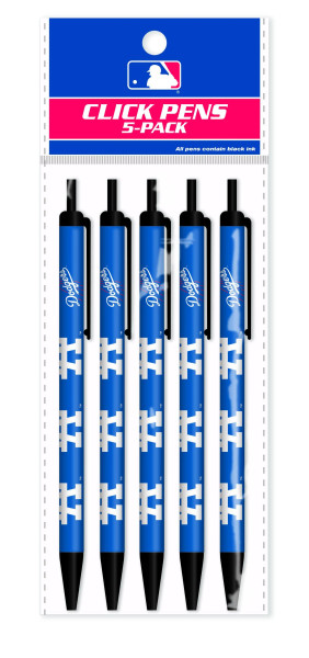 Los Angeles Dodgers Click Pens 5 Pack