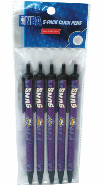 Phoenix Suns Click Pens 5 Pack