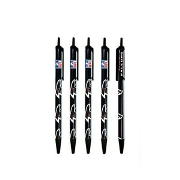 Atlanta Falcons Click Pens 5 Pack