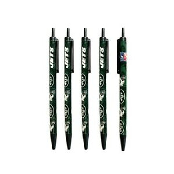 New York Jets Click Pens 5 Pack