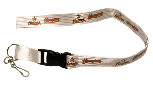 Houston Astros Lanyard - Breakaway with Key Ring - Throwback Logo