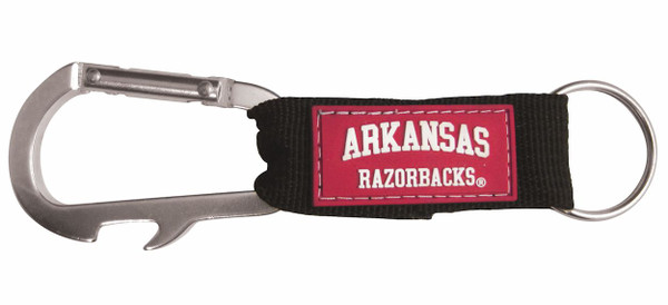 Arkansas Razorbacks Carabiner Keychain