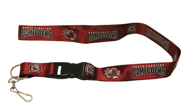 South Carolina Gamecocks Lanyard - Breakaway with Key Ring