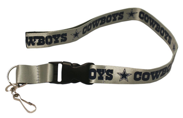 Dallas Cowboys Lanyard Breakaway with Key Ring Style