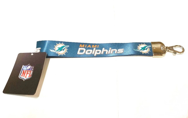 Miami Dolphins Lanyard Wristlet