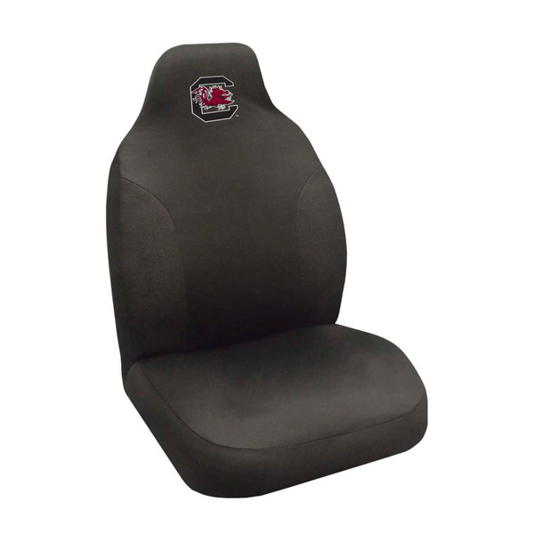 University of South Carolina - South Carolina Gamecocks Seat Cover Gamecock G Primary Logo Black