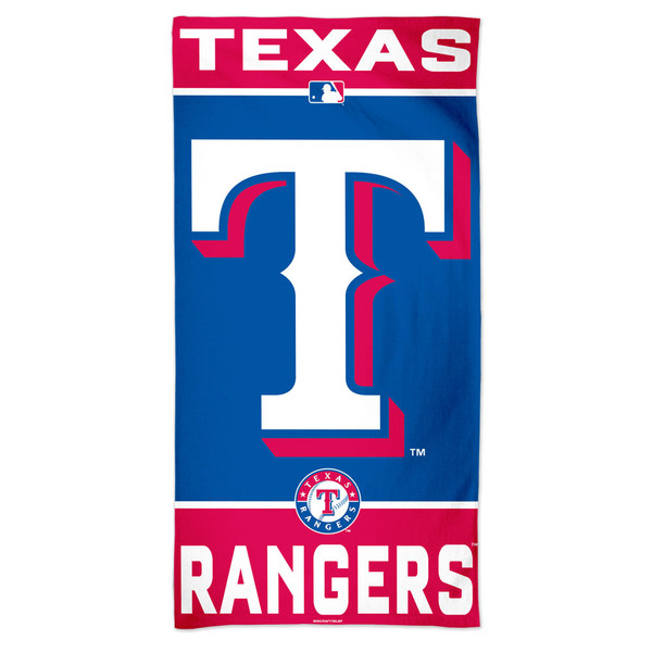 Texas Rangers Towel 30x60 Beach Style