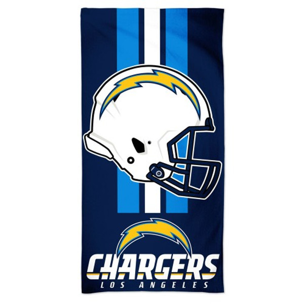 Los Angeles Chargers Towel 30x60 Beach Style