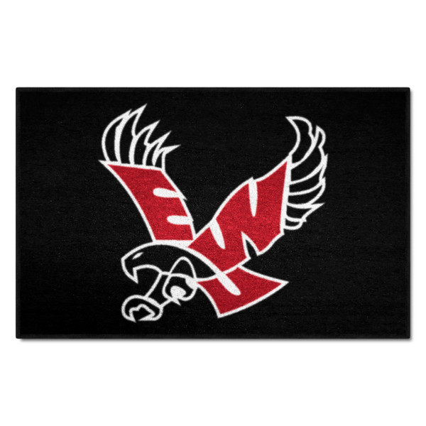Eastern Washington University - Eastern Washington Eagles Starter Mat "EWU Eagle" Logo Black
