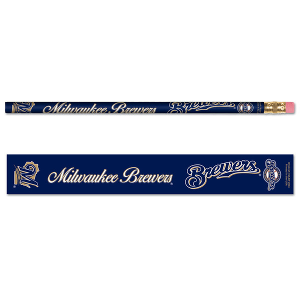 Milwaukee Brewers Pencil 6 Pack
