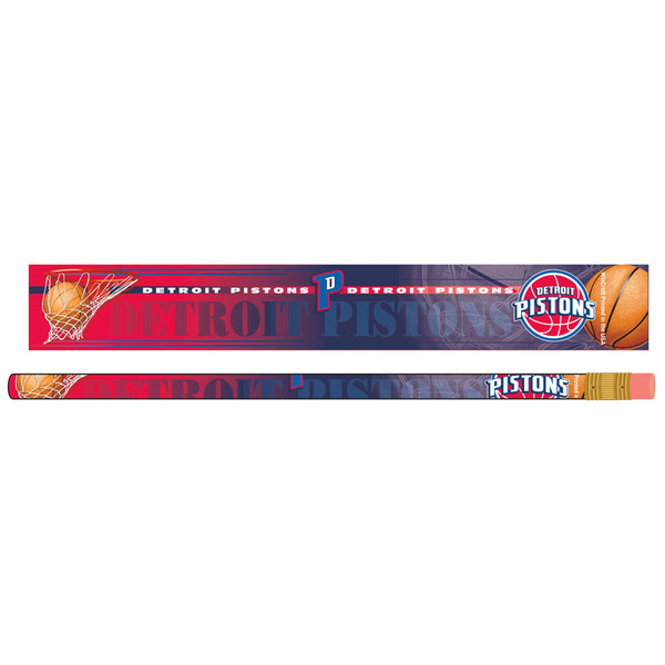 Detroit Pistons Pencil 6 Pack