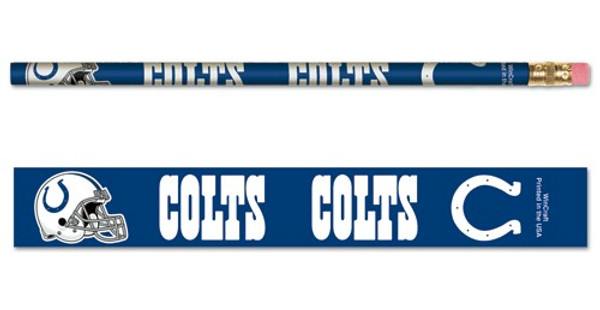 Indianapolis Colts Pencil 6 Pack