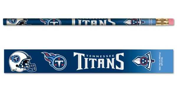 Tennessee Titans Pencil 6 Pack