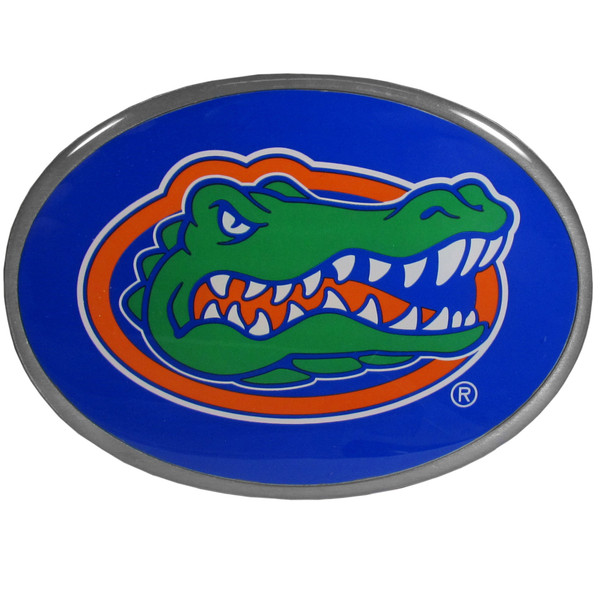 Florida Gators Oval Metal Hitch Cover Class II and III