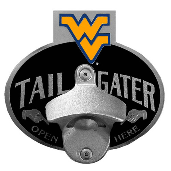 W. Virginia Mountaineers Tailgater Hitch Cover Class III