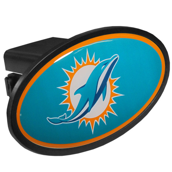 Miami Dolphins Plastic Hitch Cover Class III