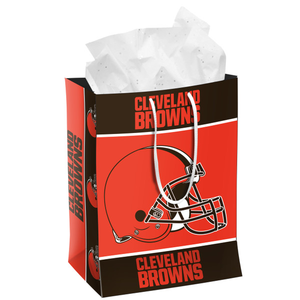 Cleveland Browns Medium Gift Bag