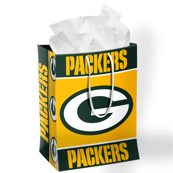 Green Bay Packers Medium Gift Bag