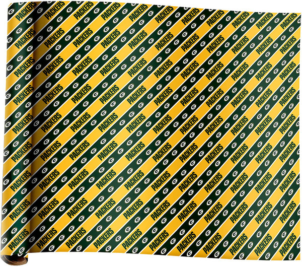 Green Bay Packers Team Wrapping Paper Roll