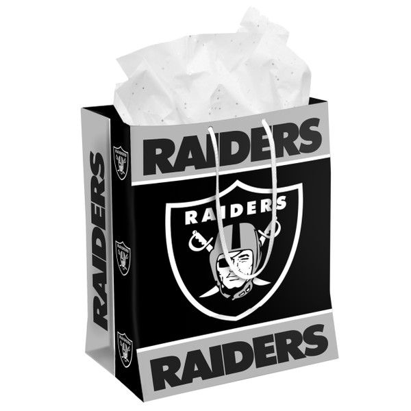 Las Vegas Raiders Medium Gift Bag