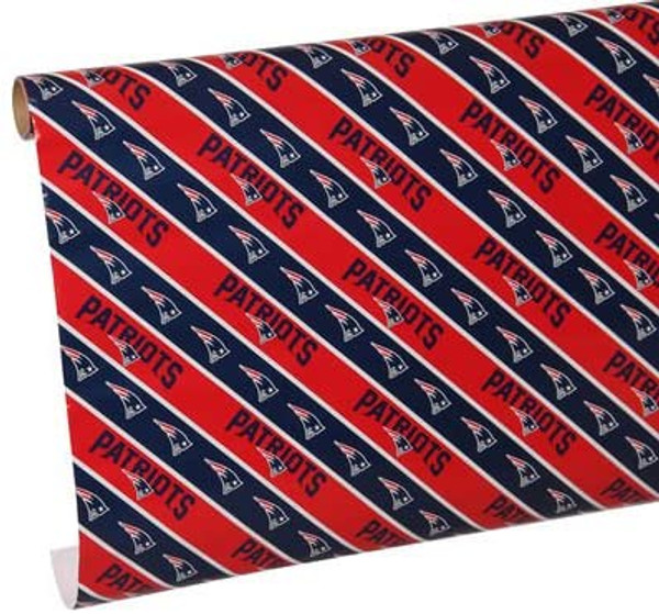 New England Patriots Team Wrapping Paper Roll