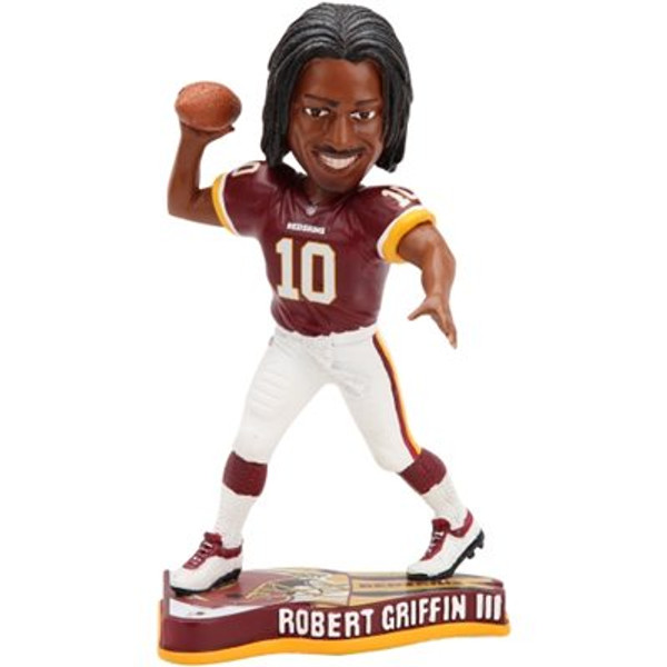 Washington Commanders Robert Griffin III Pennant Base Bobblehead