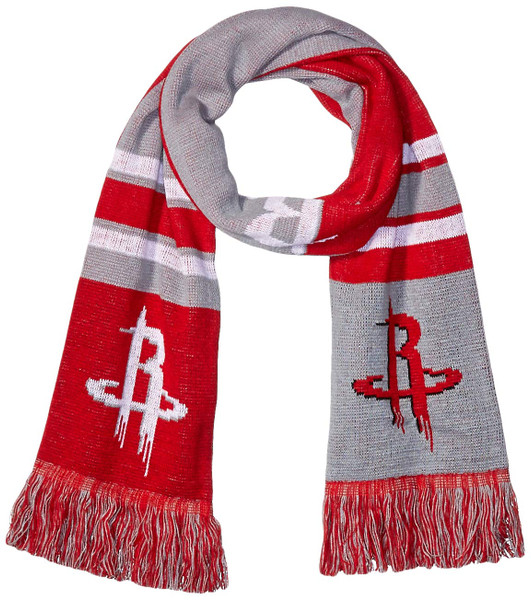 Houston Rockets Scarf Colorblock Big Logo Design