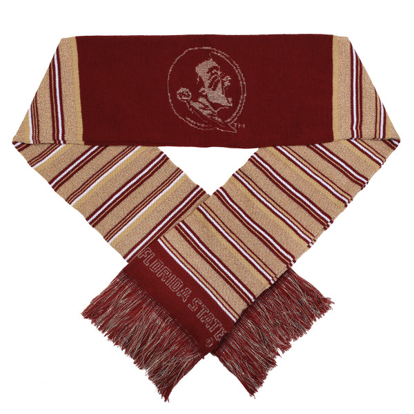 Florida State Seminoles Glitter Stripe Scarf