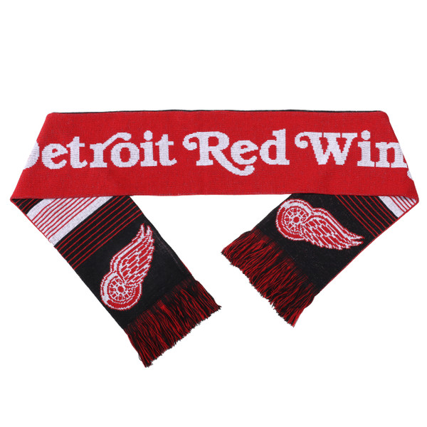 Detroit Red Wings Split Logo Reverse Scarf - 2015