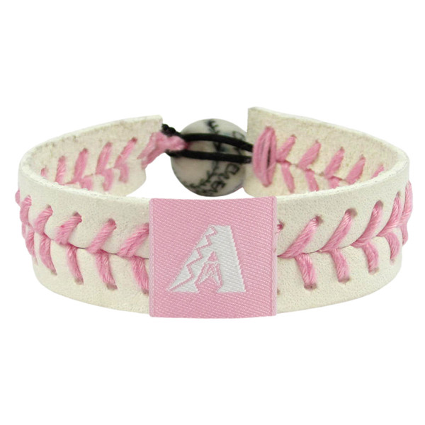 Arizona Diamondbacks Bracelet Baseball Pink