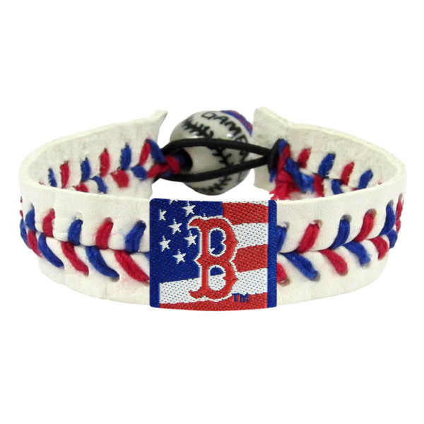 Boston Red Sox Bracelet Classic Baseball Stars and Stripes