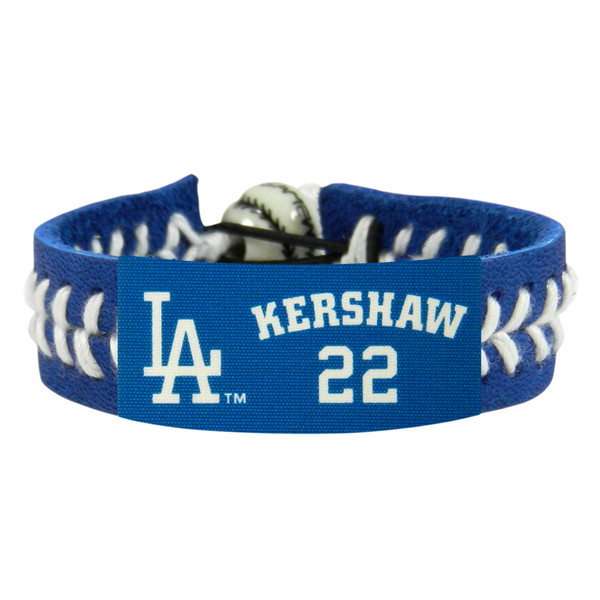 Los Angeles Dodgers Bracelet Team Color Baseball Clayton Kershaw