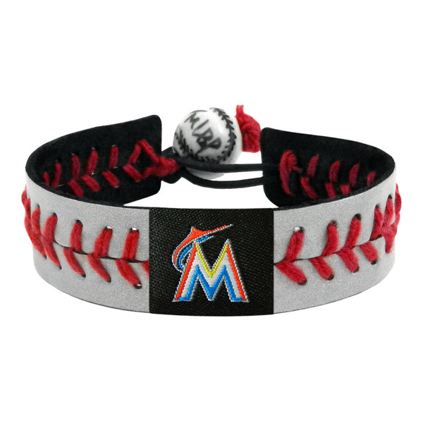 Miami Marlins Bracelet Reflective Baseball