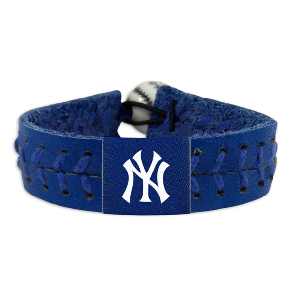 New York Yankees Bracelet Team Color Baseball Tonal Navy