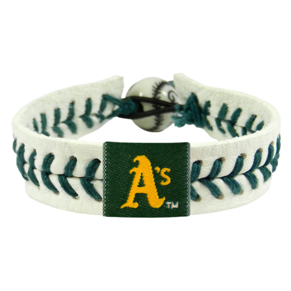 Oakland Athletics Bracelet Genuine Baseball