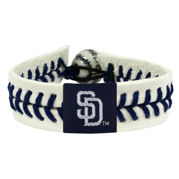 San Diego Padres Bracelet Genuine Baseball